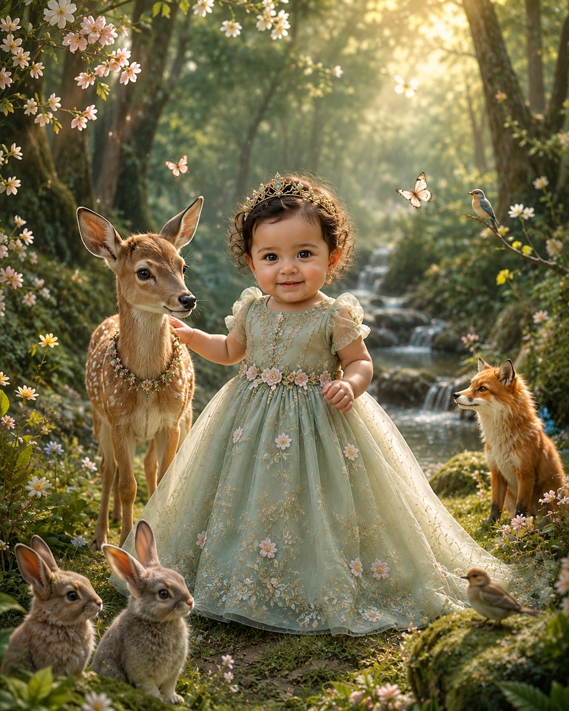 Baby forest princess